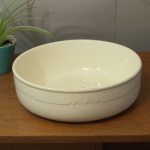 Vintage schaal aardewerk